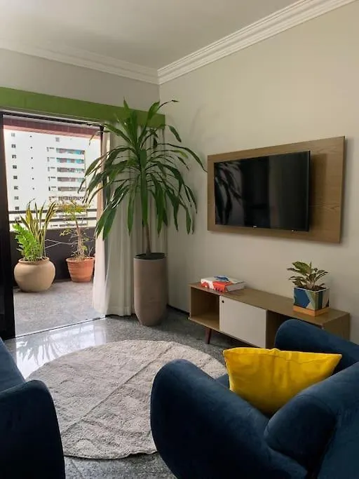 Apartment Espacoso 2 Rooms, Ampla Varanda Perto Do Mar Fortaleza  Brazil